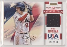 2013 USA Baseball Box Set 15U National Team Memorabilia /199 Mickey Moniak 09g4