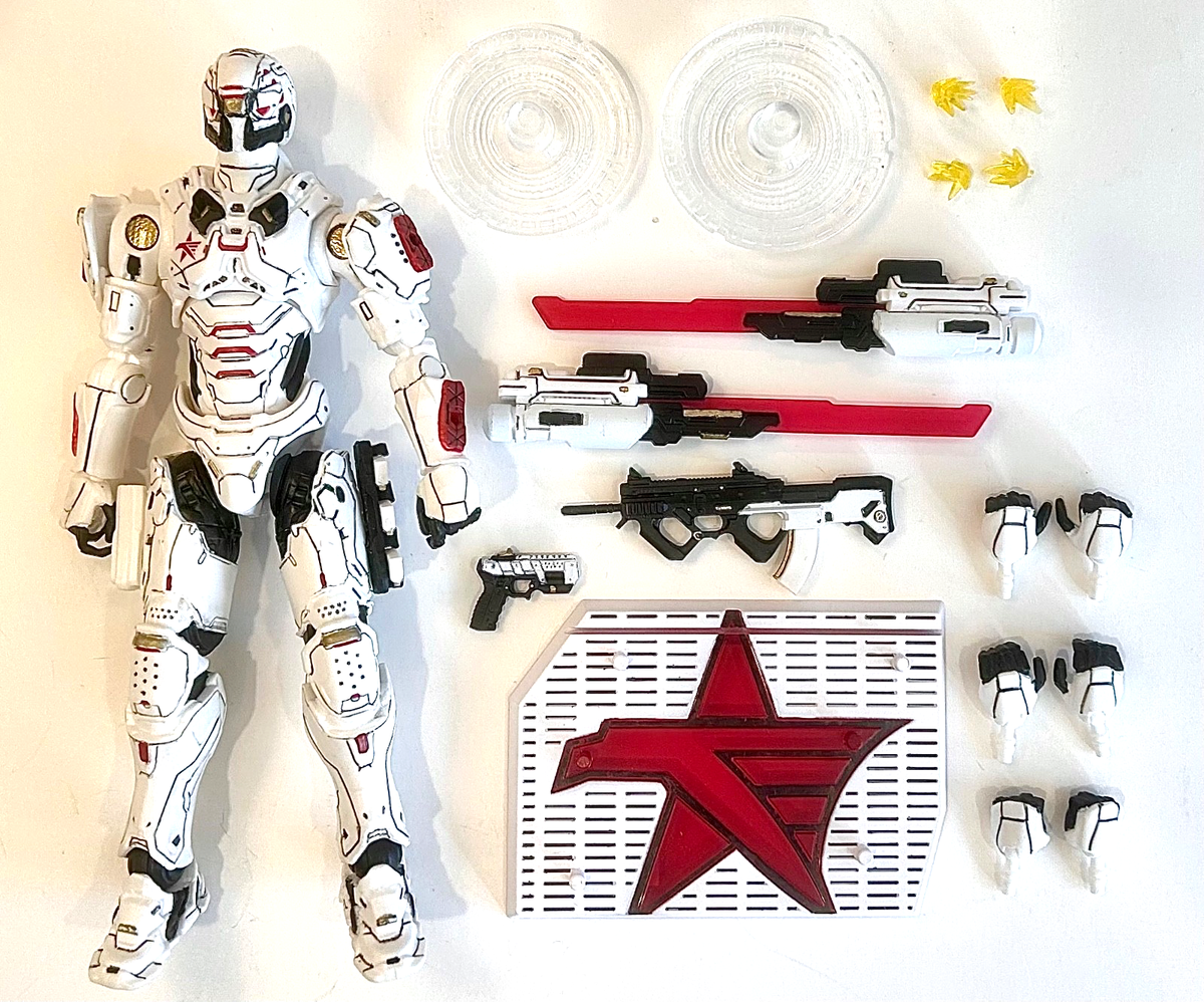 CUSTOM GI JOE 1:12 CLASSIFIED 69 ARCTIC BAT LEADER 6” FIGURE FOR