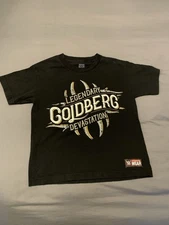 Bill Goldberg T Shirt Legendary Devastation Youth Medium WWE NXT WCW Who's Next