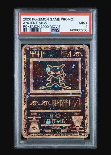 2000 POKEMON GAME MOVIE POKEMON 2000 MOVIE ANCIENT MEW PSA 9