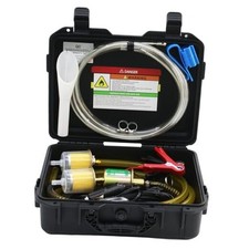 12V Electric Fuel Transfer Pump Set with 30 Gallons/H, Portable 12V-Set
