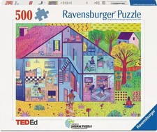 Adult puzzle 500 pieces - World Jigsaw Puzzle Championship: Finding Concentratio