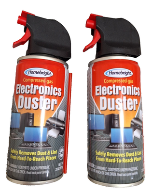 #ad #ad Air Duster Cans Spray Electronics 2 oz Computer Keyboard New 2 Pack $11.77