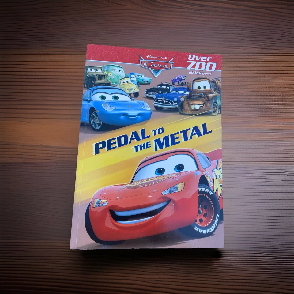 Disney Pixar Cars 4-Book Set Sticker Book Color Crayons Paint Book Read Aloud  - Image 2 of 4