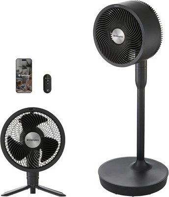 DIMPLEX DUOCOOL 2-in-1 Smart Akku Ventilator 45h Akkulaufzeit 20m Reichweite