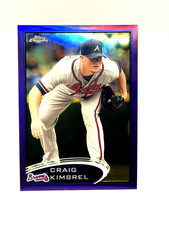2012 Topps Chrome Purple Refractors #2 Craig Kimbrel