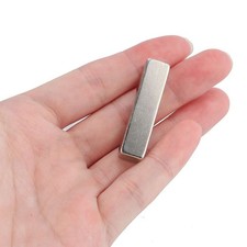 Neodymium Block Cuboid Magnets N38 Grade 40 mm x 10 mm x 10 mm Strong Rare Earth