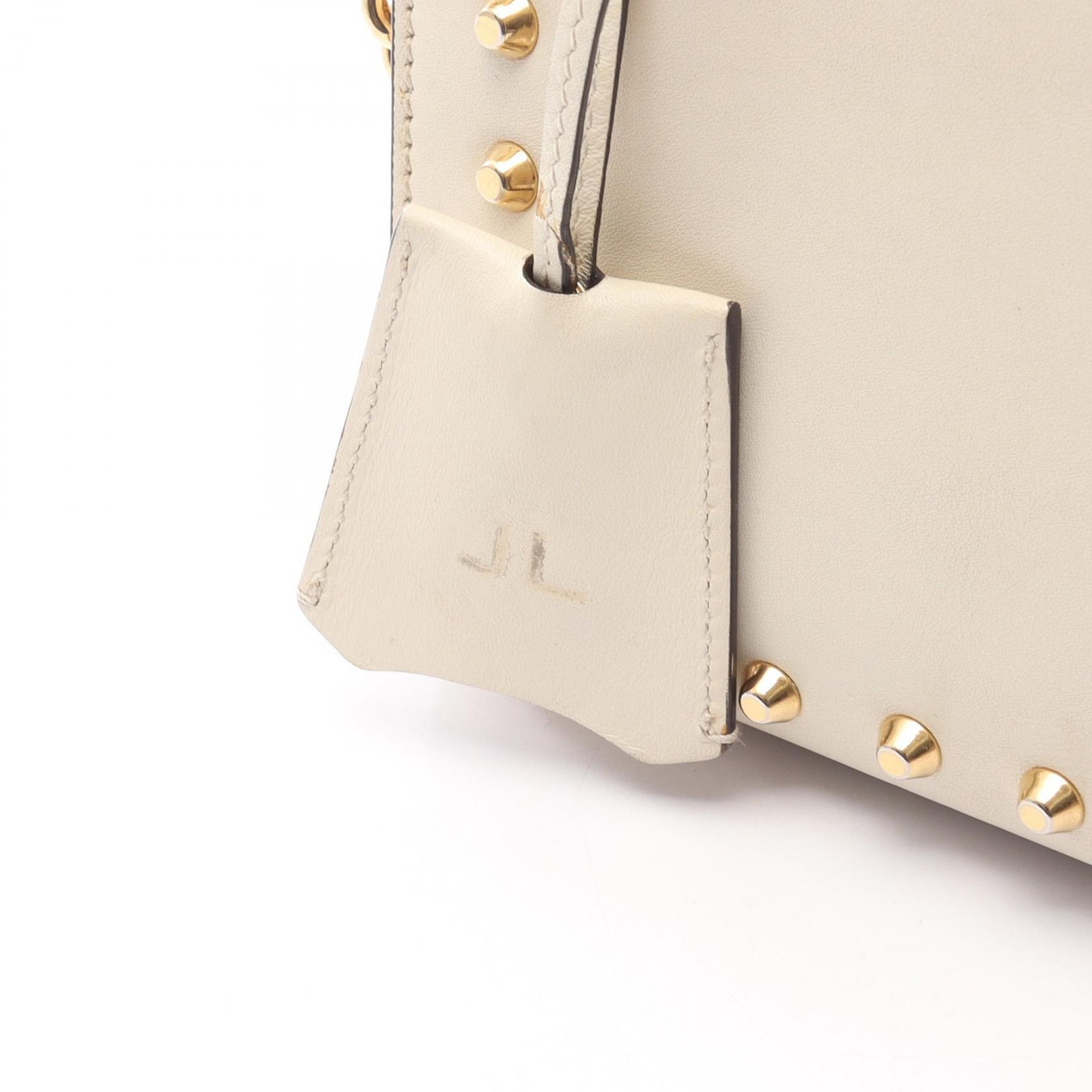 GUCCI Chain Shoulder Bag 432182 leather White Used Women thumbnail 9