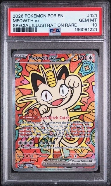 Meowth Ex 121/088 Me03: Perfect Order for sale | eBay