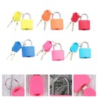 6 stücke Dauerhafter praktischer Vorhängeschloss