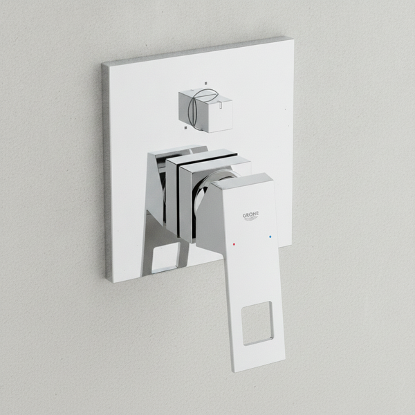 Grohe Einhandbatterie Eurocube 24094 Fms FüR 35600 3-Wege Umstellung Chrom-image