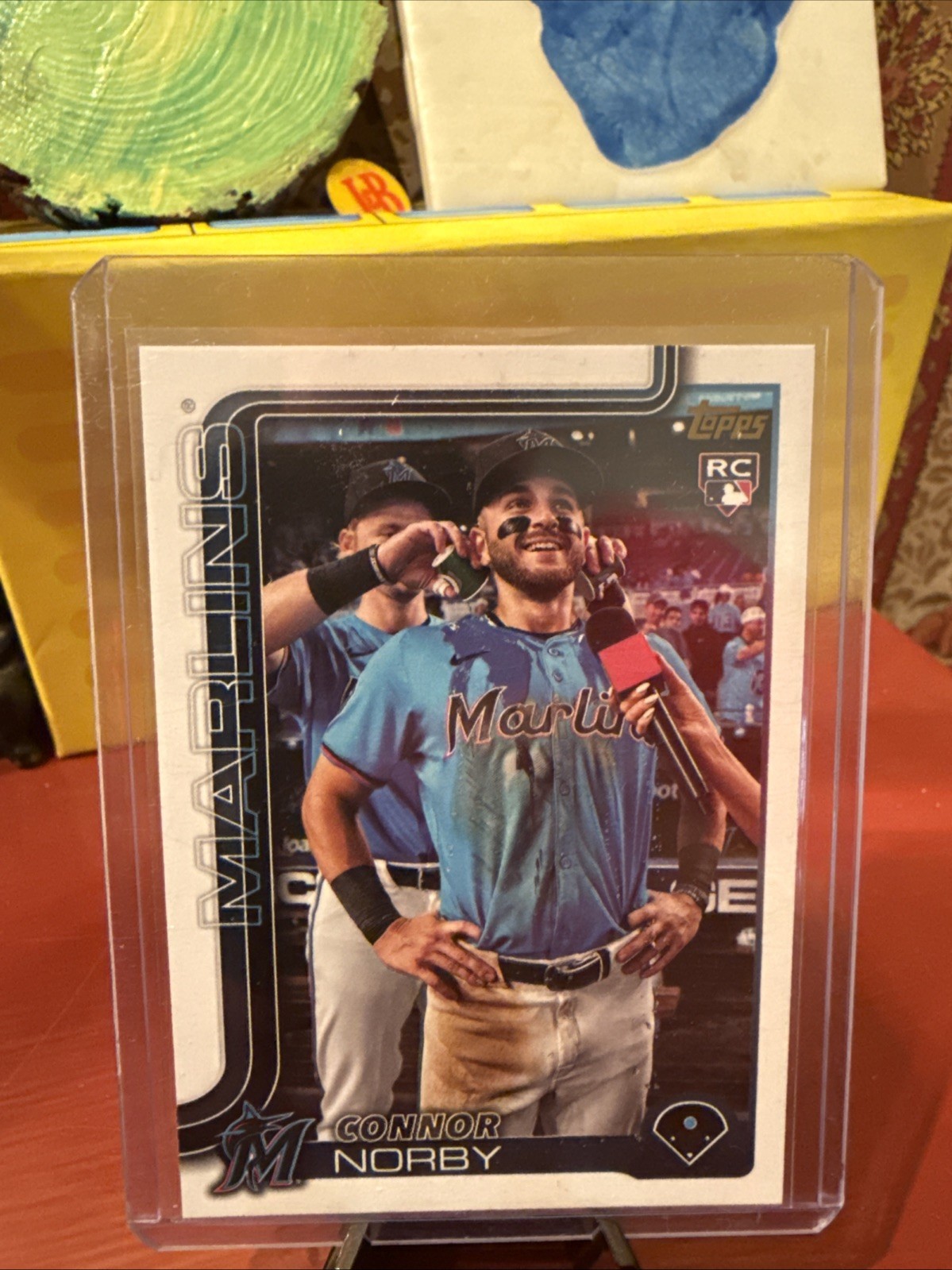 2025 Topps Series 1 Connor Norby #132 Golden Mirror Image Variation (RC) SSP
