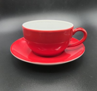 DIBBERN SCHÖNWALD #615 Paprika Cup and Saucer Set Germany