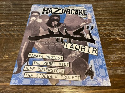 Razorcake Magazine #127 May 2022 Taqbir Piñata Protest Jeff Rosenstock