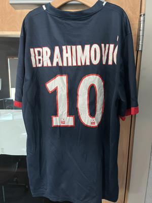 2013-2014 NIKE PARIS SAINT-GERMAN PSG ZLATAN IBRAHIMOVIC #10