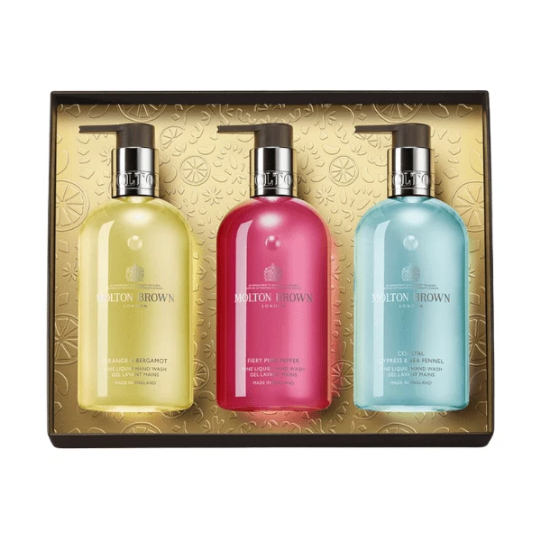 Molton Brown Floral & Aromatic Hand Wash Set 3 x 300ml Hand Wash Collection Pack