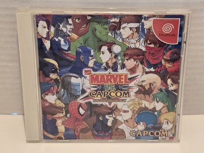 Marvel vs Capcom Clash of Super Heroes Sega Dreamcast Japan Import US Seller