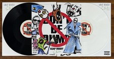 ASAP Rocky SIGNED Don’t Be Dumb Art Card & 2LP Vinyl Beckett BAS COA Autograph