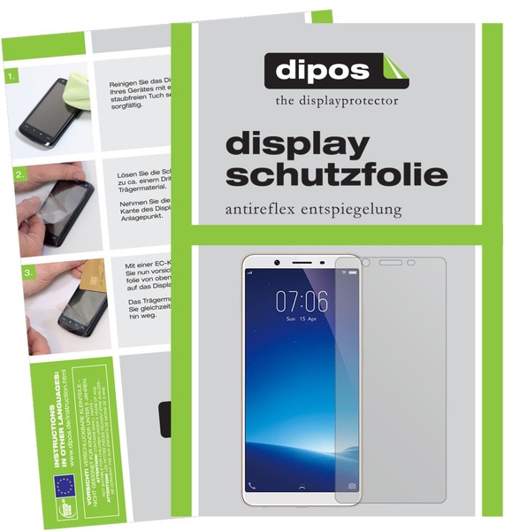 6X Schutzfolie FüR Vivo Y71I Matt Displayschutzfolie Folie Display Schutz Dipos-image