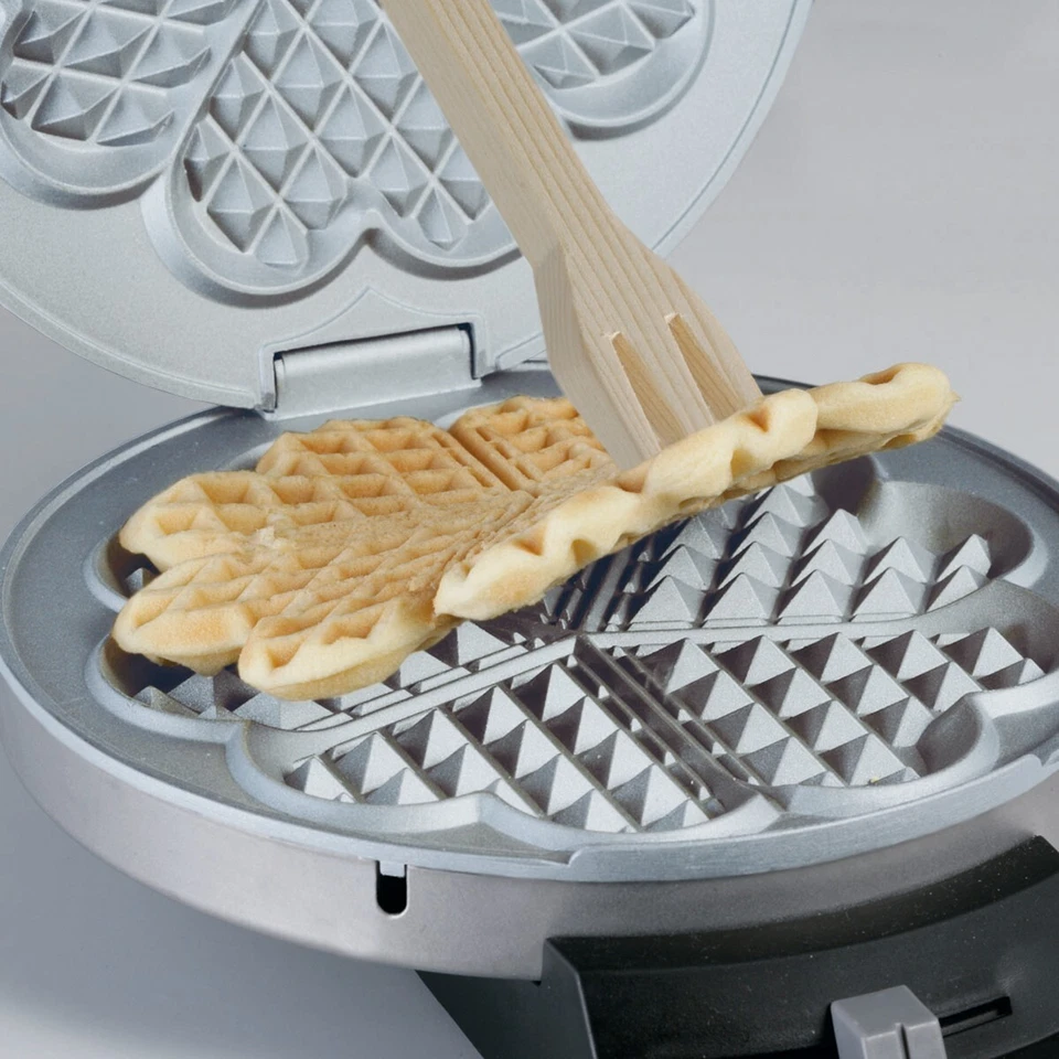 Cialda Cloer-189E1 Evolution senza rivestimento cialda cuore forma cuore 930 W - Immagine 3 di 4