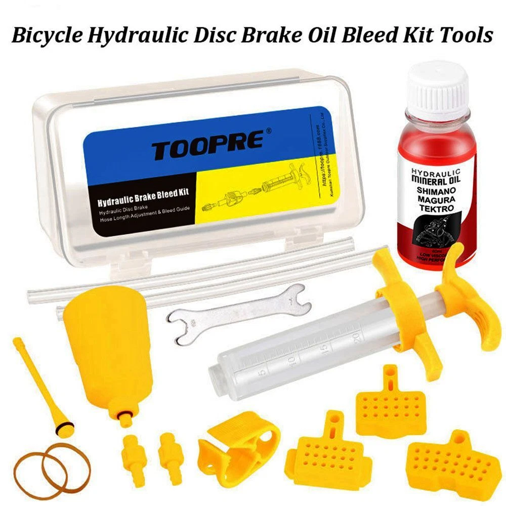 Universal Brake Repair Tool Hydraulic Disc Oil Bleed Kit Tools MTB