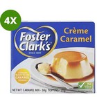 4 Pack X Foster Clark's Creme Caramel Mix and Topping, 71 Gram  كريم كراميل