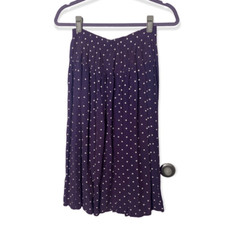 Fritzi California SZ M vintage purple polkadot skirt