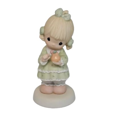 Precious Moments 1998 You Make Such A Lovely Pair 531588 Girl Pear Fall Sam B MG
