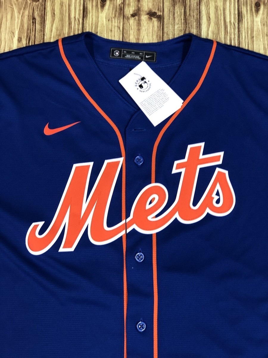 MLB Nike New York Mets Home Alternate Blue Baseball Jersey #21 MAX