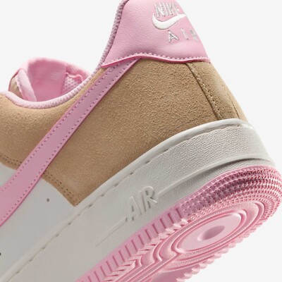 Nike Air Force 1 '07 LV8 Hemp Phantom Midium Soft Pink FQ8714-202