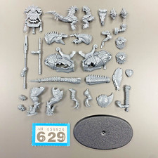 AGGRADON LANCER STANDARD BANNER TRÄGER KAVALLERIE AOS WARHAMMER ECHSENMENSCHEN SERAPHON