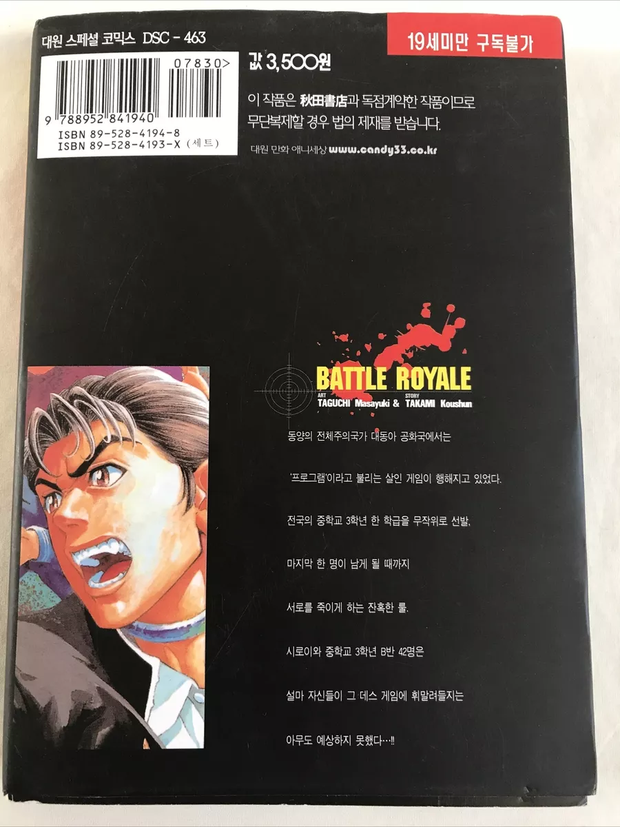 Battle Royale: The Novel by Takami, Koushun