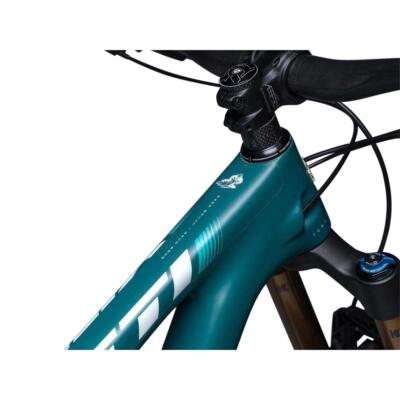 Dyedbro MTB-Rahmenschutzfolie  Klar Matt/Schwarz, 8-teilig