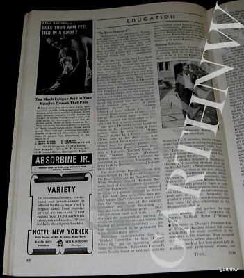 BYRON WHIZZER WHITE 1939 RHODES SCHOLAR ALL-AMERICAN HALFBACK TAKEN BY YALE LAW