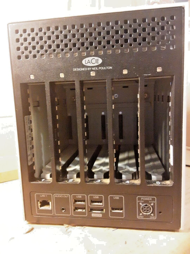 LaCie 5Big Network - Network attached storage, NO HDD, NO PSU, UNTESTED, PARTS - Image 3 of 4