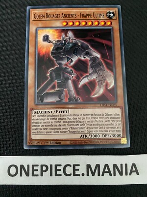 Yu-Gi-Oh! Karte Golem Rouages Ancients - Ultimate Schlag LDS1-FR085 1st Common