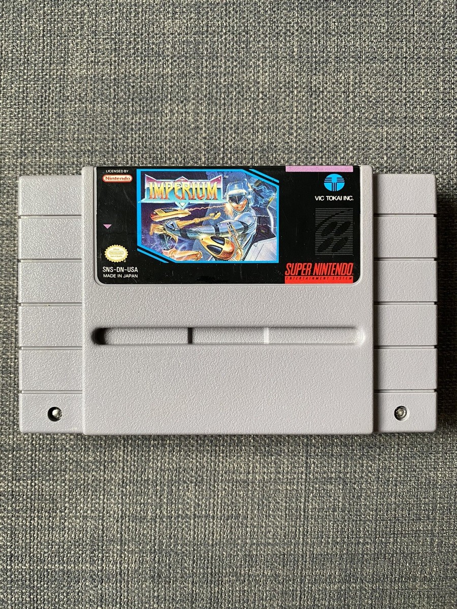 Imperium (Super Nintendo Snes, 1992) Authentic Rare Game Cartridge