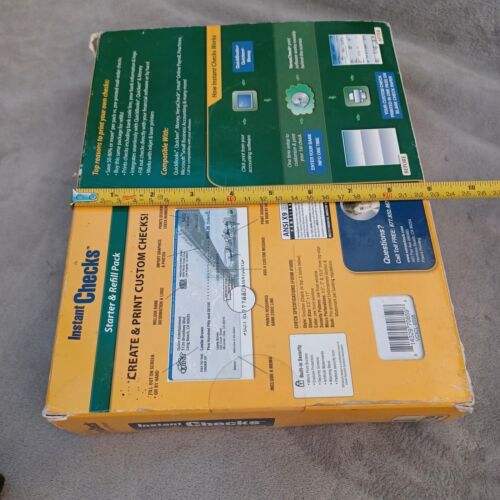 Instant Checks for QuickBooks Quicken & Money Form #1000 Total of 500 8.5" x 11" - Picture 3 of 8