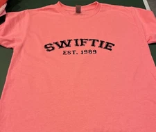 Taylor Swift Tshirt Era Tour Movie Youth Girls  S M L XL 1989 Varsity Rustic