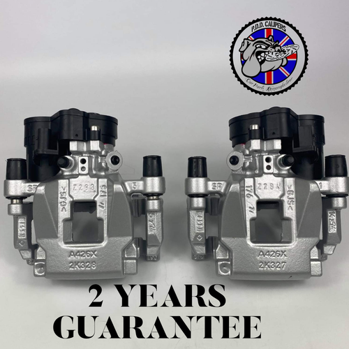 GENUINE JAGUAR XE X760 2015ON Rear R + L electric brake calipers 325mm