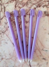 5x Lavender purple TOUCH STYLUS PEN FOR NINTENDO NDS DS LITE DSL video game