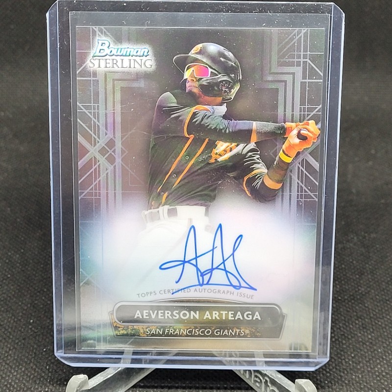2022 Bowman Sterling Baseball Prospect Autographs RC Auto Pick Player Refractors