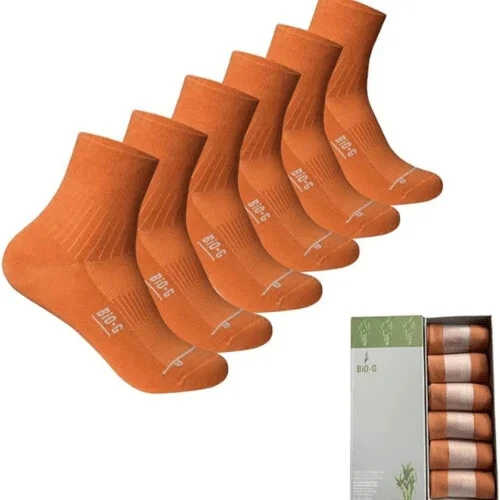 Antiodor Honey Ginger Dress Socks – 6 Pair Box