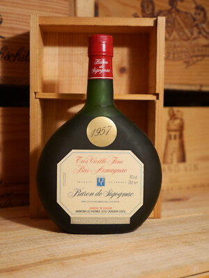 1957er Bas Armagnac - Baron de Sigognac  - Rarität !!!!!!!