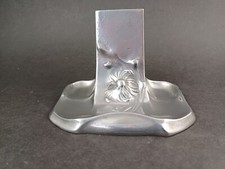 Jugendstil Kayserzinn Streichholz Schachtel Halter um 1900 Nr. 4683