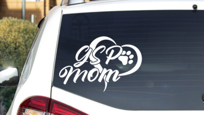 GSP Mom - German Shorthaired Pointer Sticker Decal Vinyl
