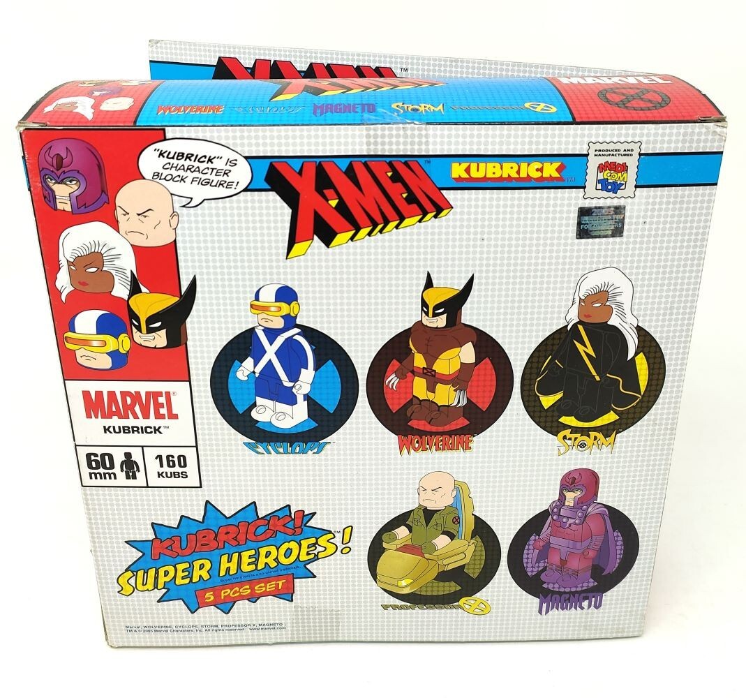 新品　キューブリック マーベルスーパーヒーローズ 5PCS SET x-men 新品 キューブリック マーベルスーパーヒーローズ 5PCS SET x