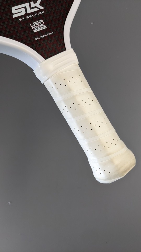 Selkirk Halo Pro 14mm Max Pickleball Paddle gently used Ruby Red Six