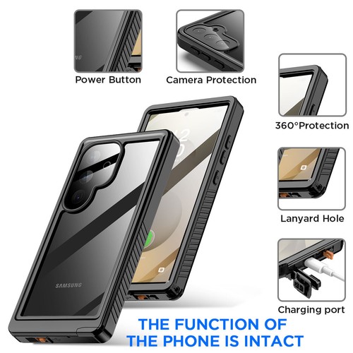 Funda Ultra Impermeable a Prueba de Golpes Resistente para Samsung Galaxy S24 FE S25 - Imagen 9 de 13
