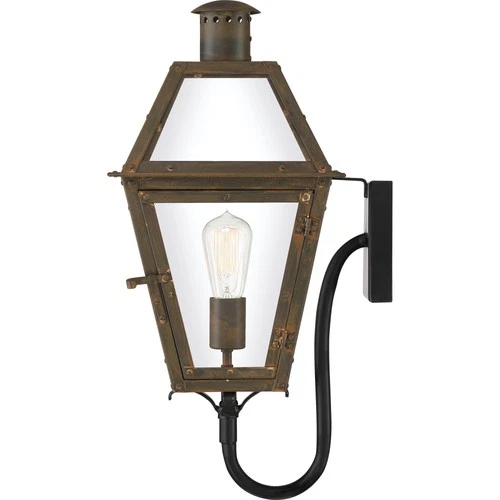 Quoizel RO8410 Rue De Royal 21" Tall Outdoor Wall Sconce - Black - Picture 11 of 12